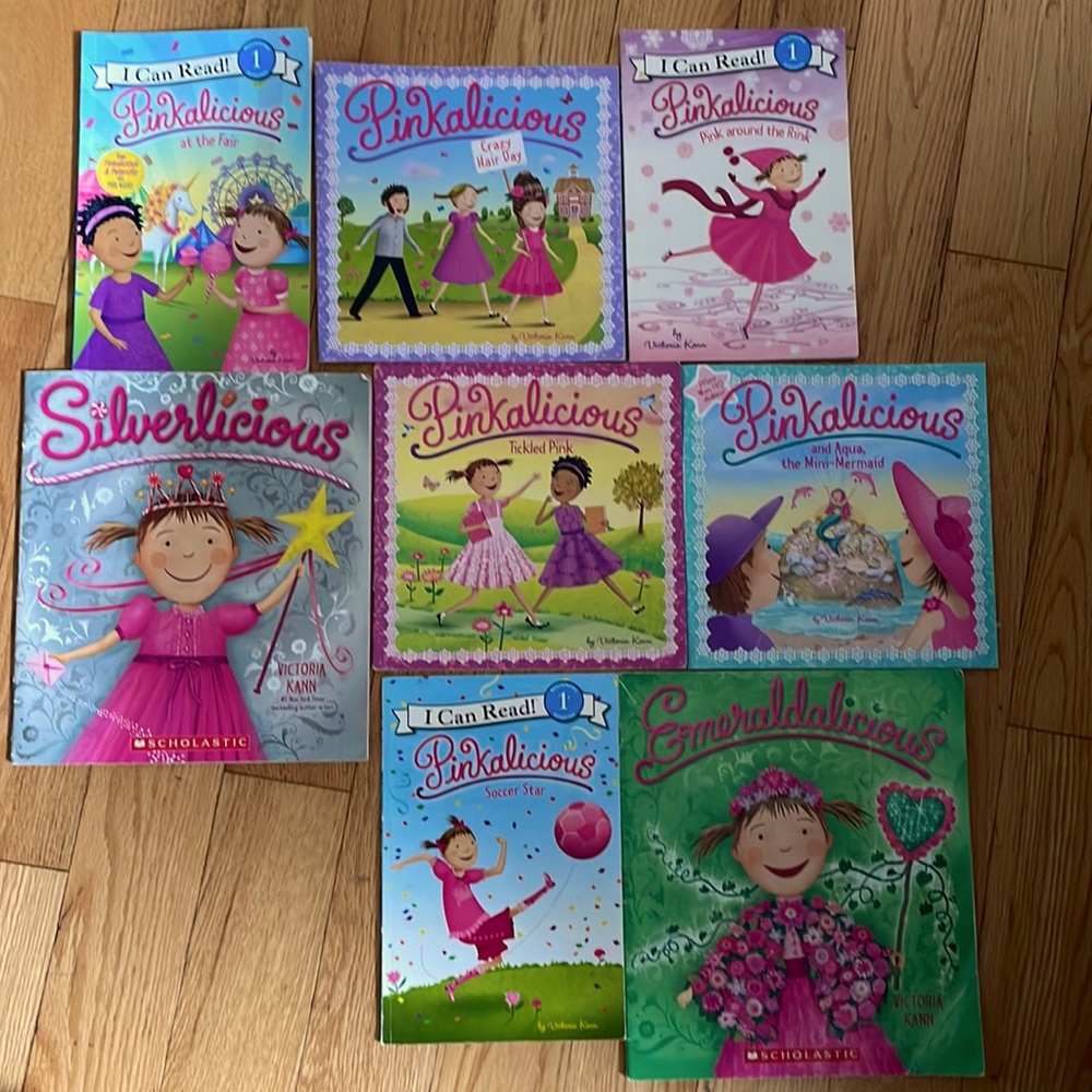 Pinkalicious Books - all in good (loved) condition.